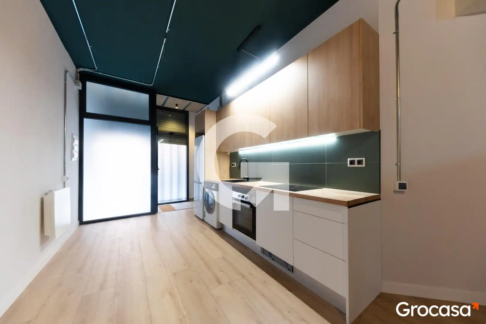 Cocina de Piso en venta en Barcelona con Calefacción, Horno y Lavadora