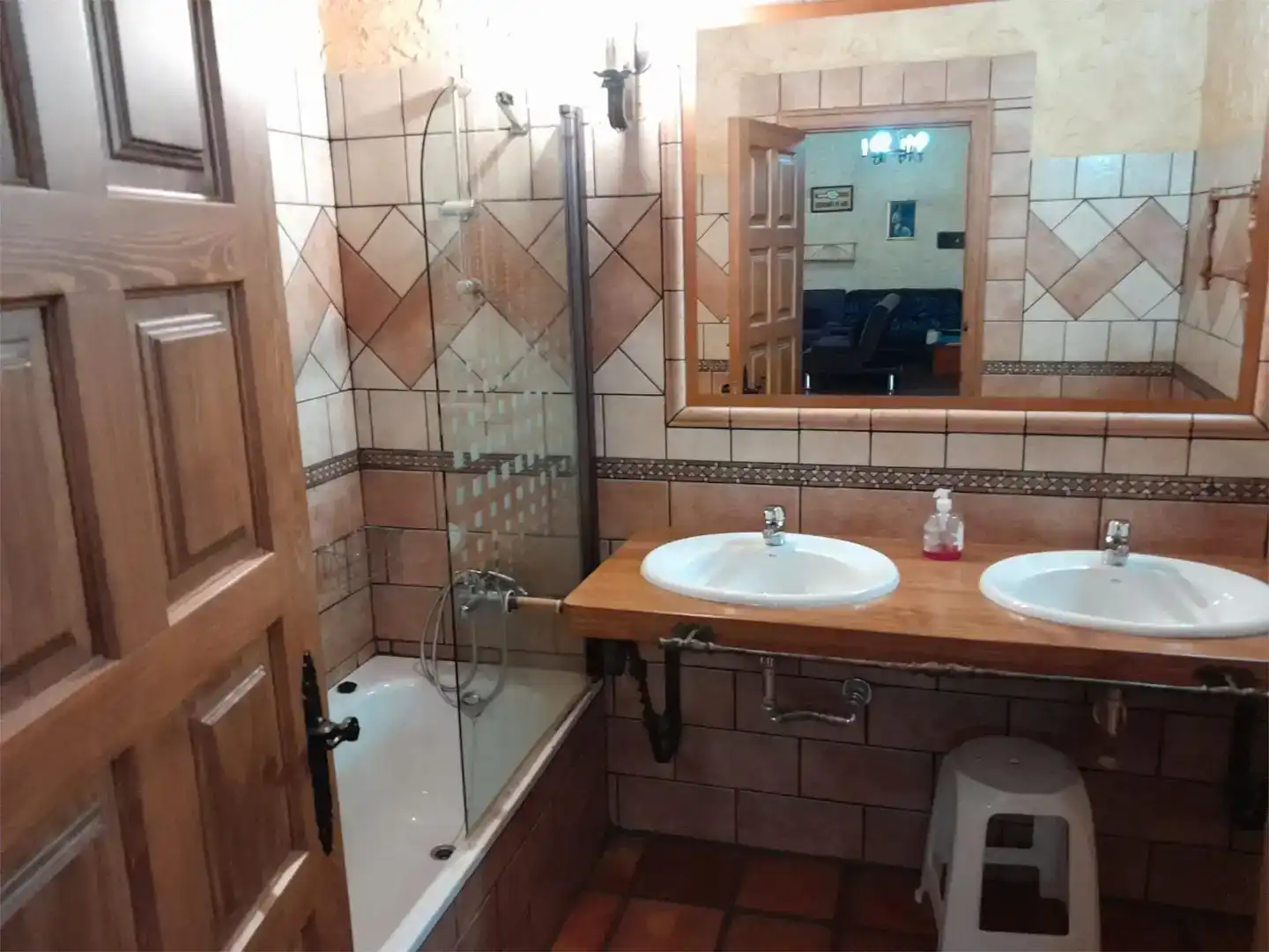 Baño de Casa o chalet en venta en Navas de Oro con Piscina y Amueblado