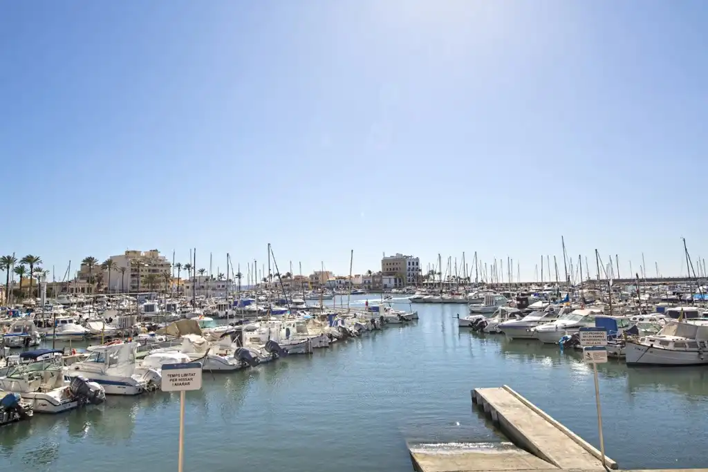 Exterior view of Ground floor for sale in  Palma de Mallorca  with Air Conditioner, Terrace and Community pool