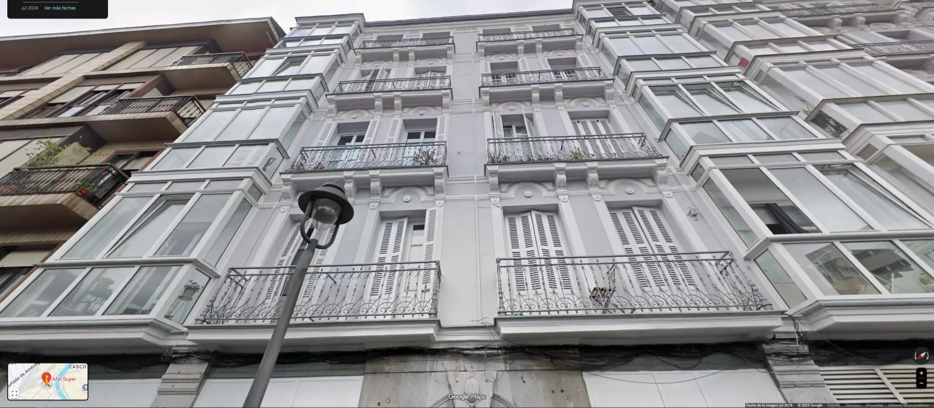 Exterior view of Flat for sale in Bilbao   with Heating, Furnished and Oven