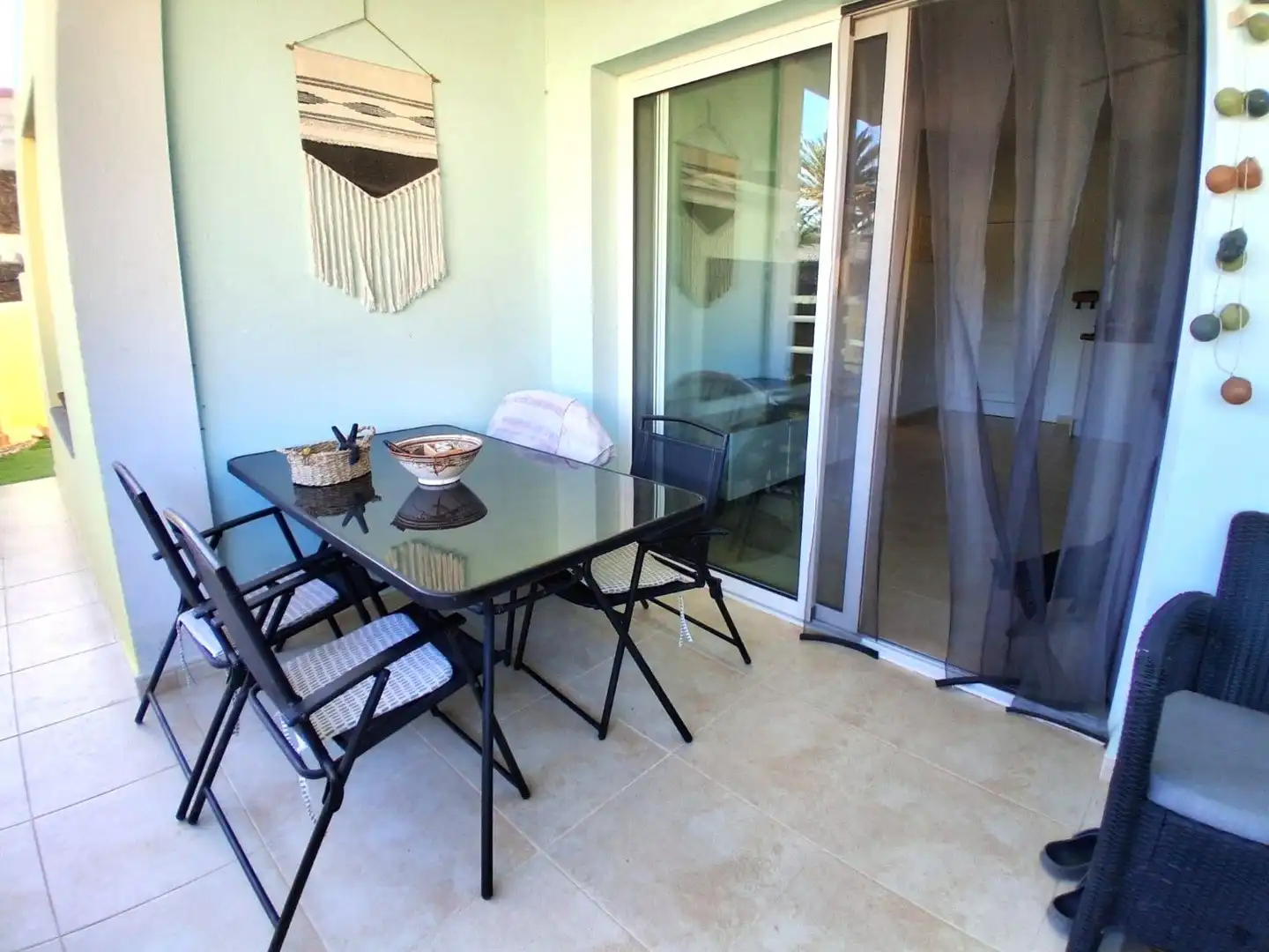 Terraza de Piso en venta en Pájara con Jardín privado, Terraza y Amueblado
