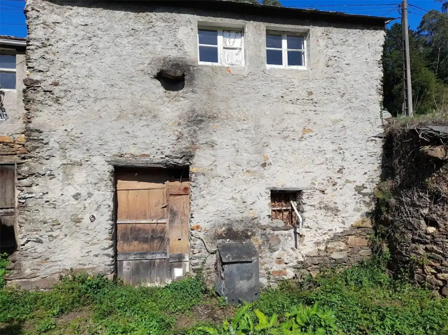 Vista exterior de Finca rústica en venda en Viveiro