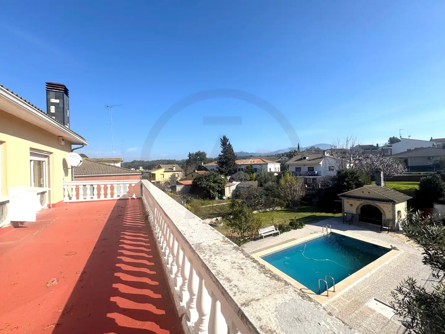 Piscina de Casa o chalet en venta en Vacarisses con Aire acondicionado, Calefacción y Jardín privado