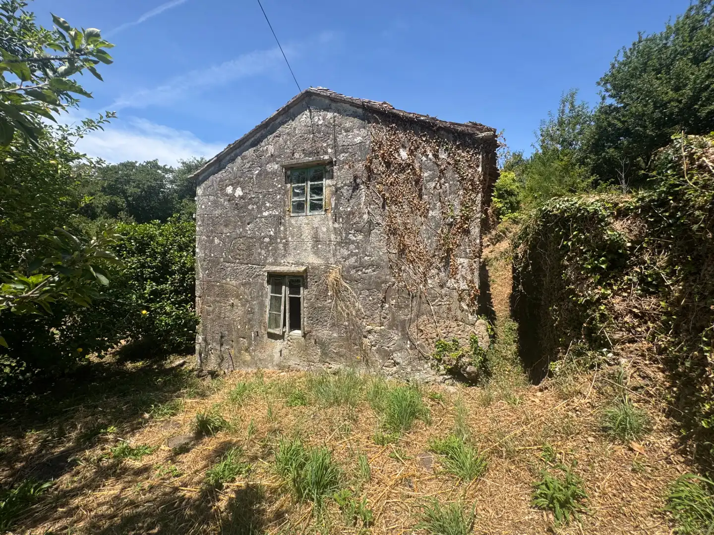 Vista exterior de Finca rústica en venta en Muros con Jardín privado y Terraza