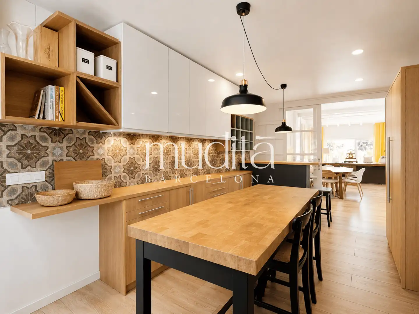 Cocina de Casa o chalet en venta en Roda de Berà con Calefacción, Jardín privado y Terraza