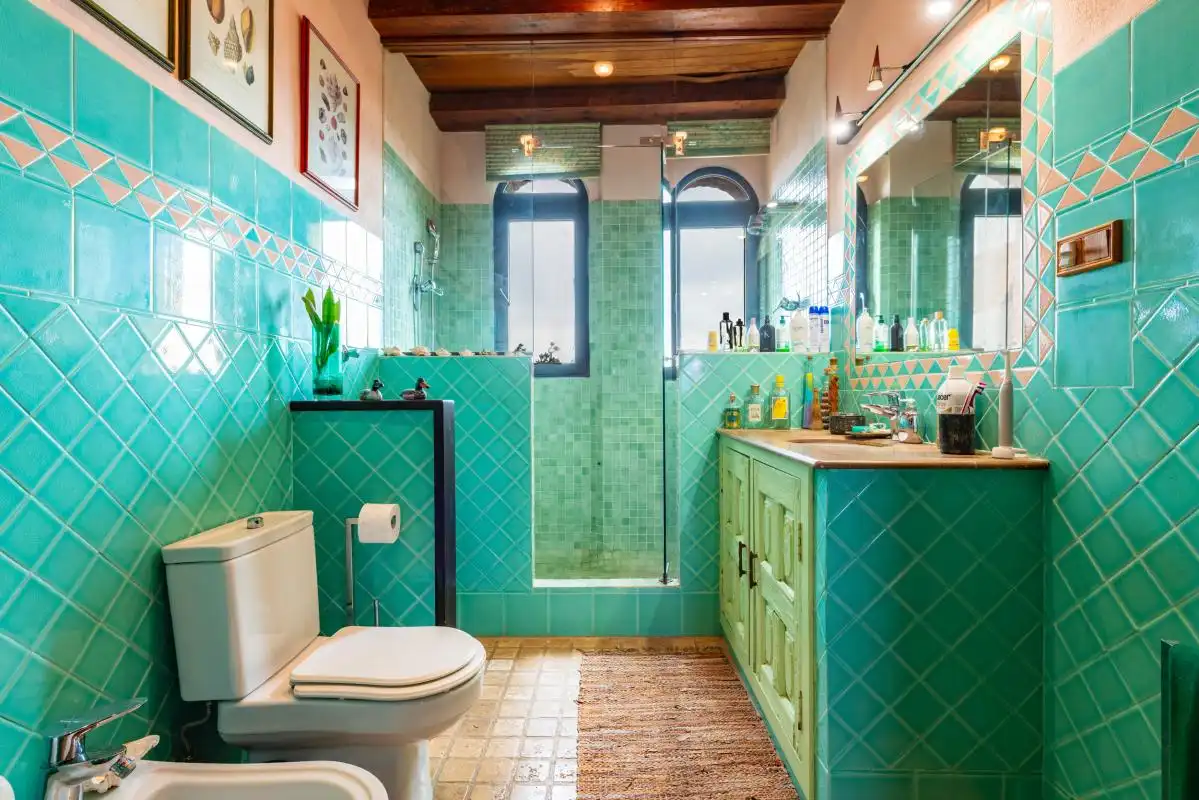 Baño de Casa o chalet en venta en Gilet con Calefacción, Jardín privado y Terraza