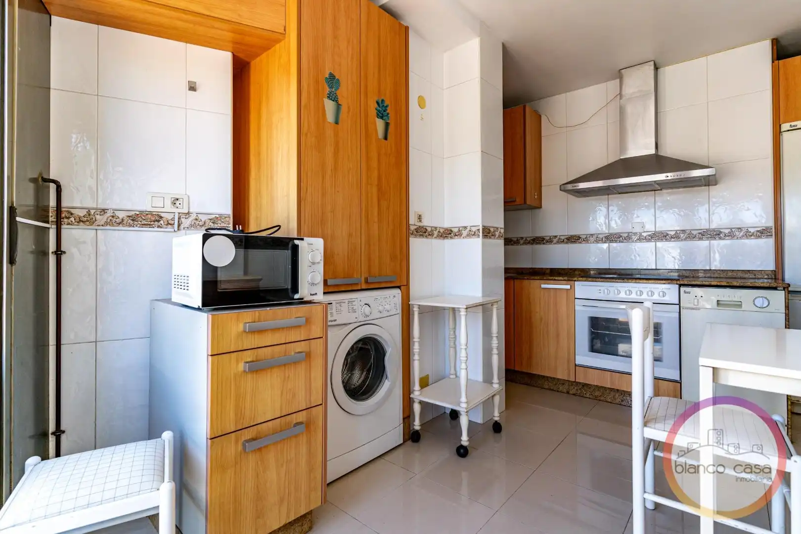 Kitchen of Flat for sale in Carballo  with Heating, Terrace and Storage room