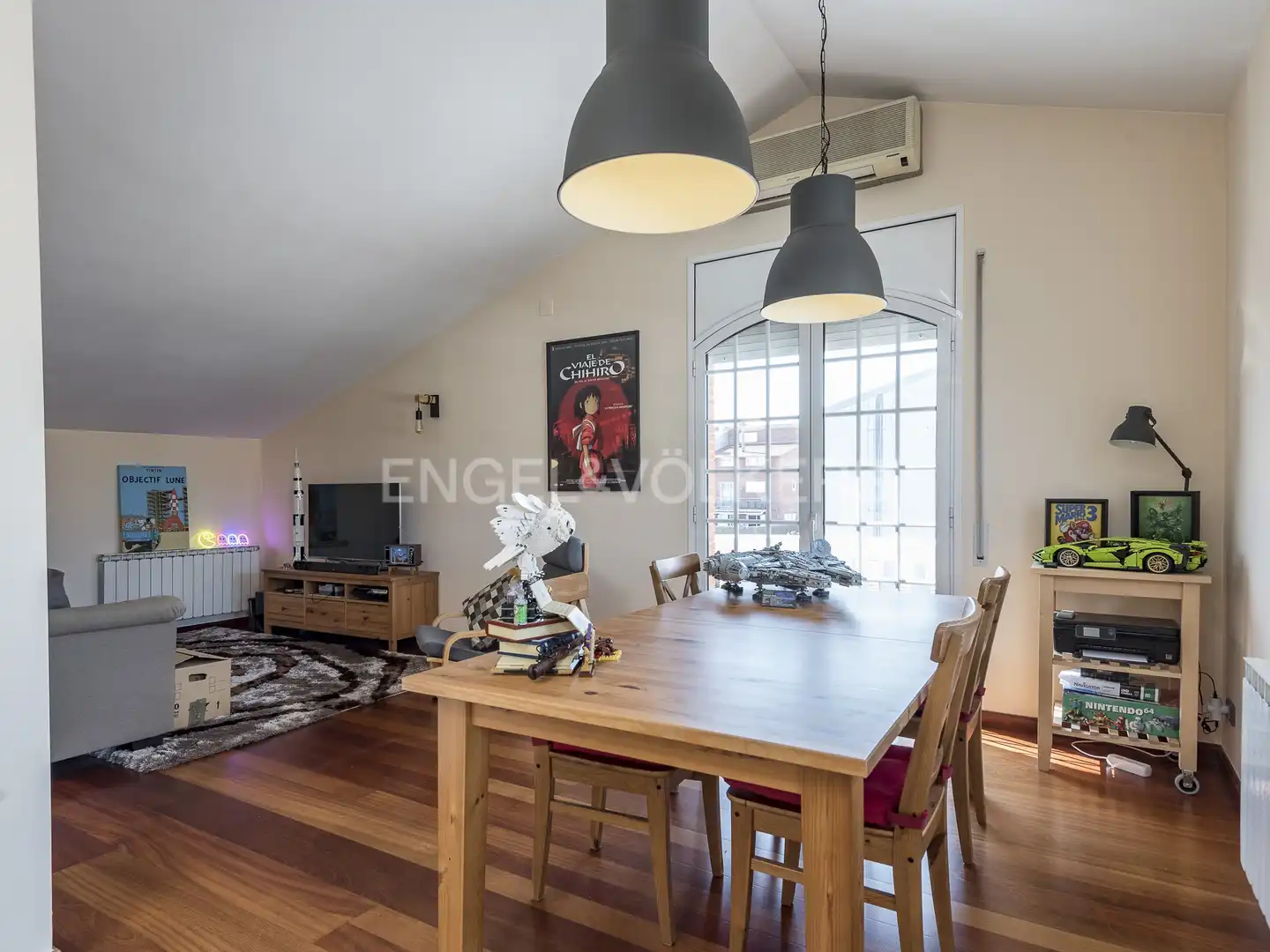 Comedor de Casa o chalet de alquiler en Granollers con Aire acondicionado, Calefacción y Jardín privado