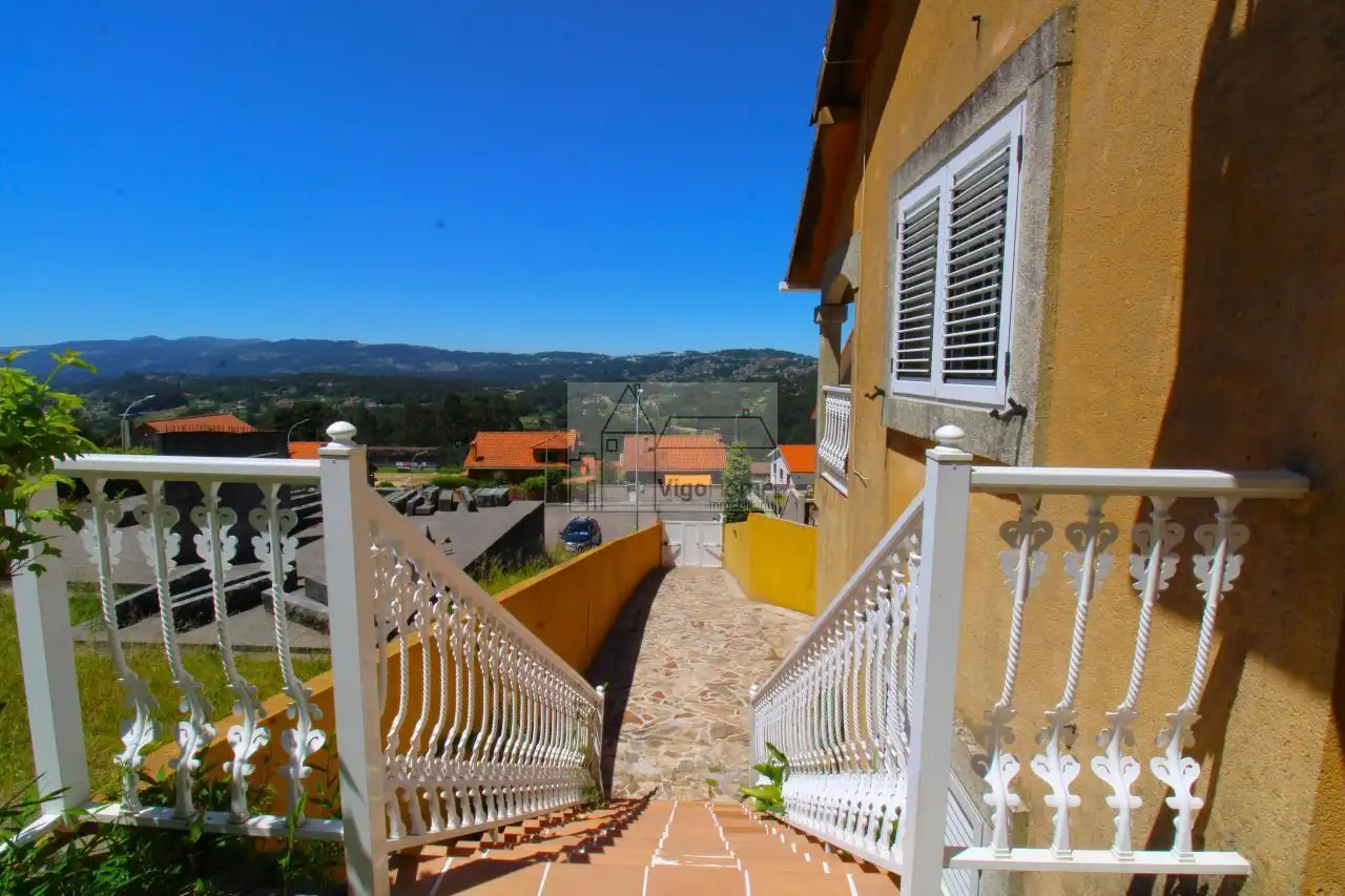 Vista exterior de Casa o chalet en venta en Mos con Calefacción, Jardín privado y Trastero