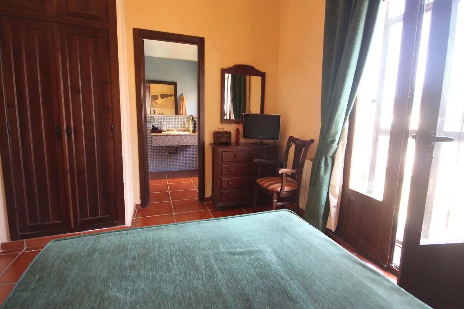 Habitación de Finca rústica en venta en Alcuéscar con Aire acondicionado