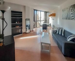 Sala d'estar de Apartament de lloguer en  Barcelona Capital amb Aire condicionat