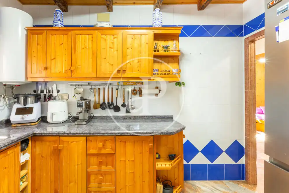 Cocina de Casa o chalet en venta en Montroi / Montroy con Aire acondicionado, Calefacción y Jardín privado