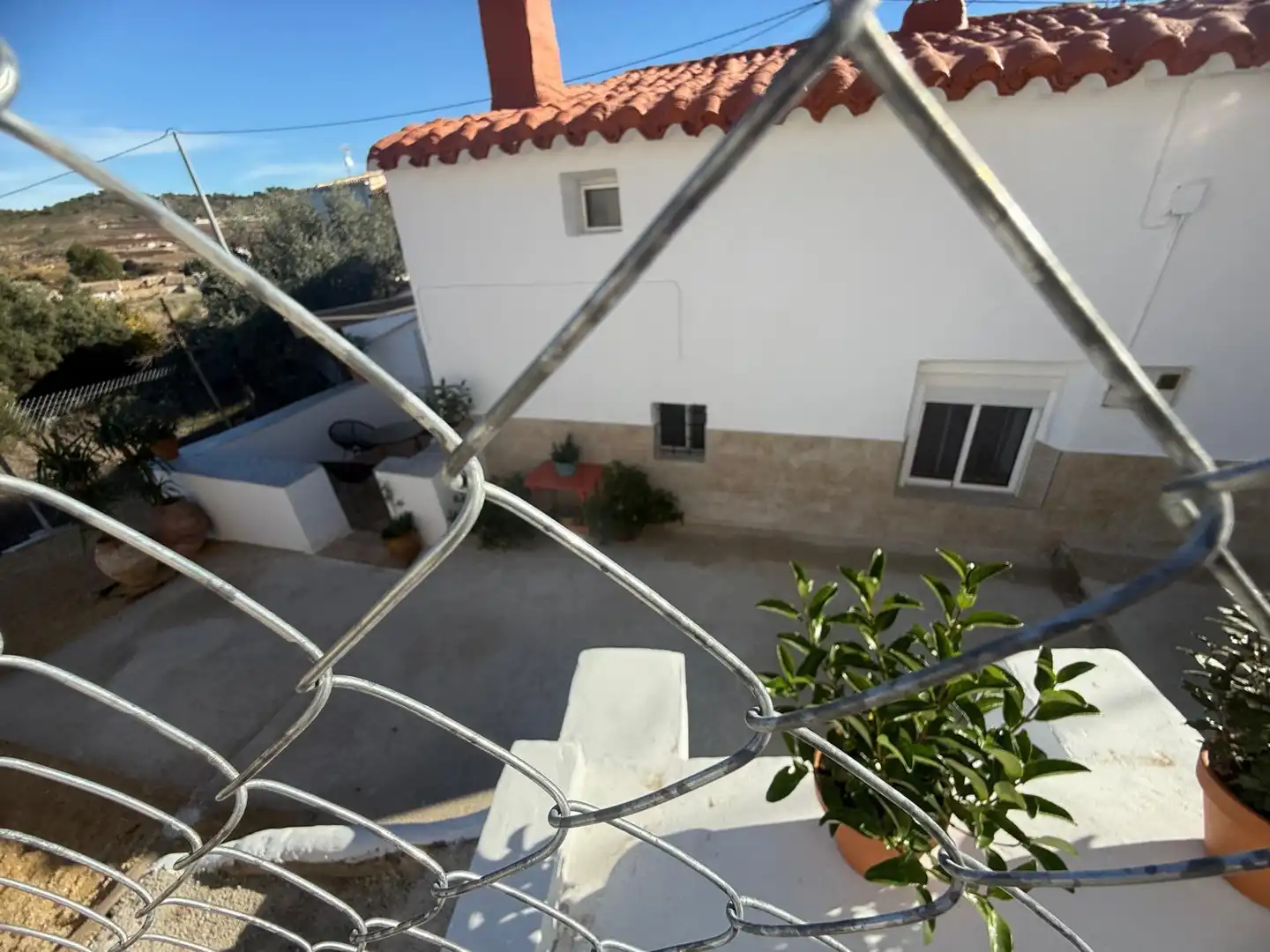 Vista exterior de Casa o xalet en venda en Cehegín amb Aire condicionat, Jardí privat i Terrassa