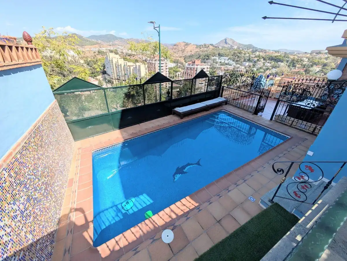 Swimming pool of Houses for sale in Málaga  with Heating