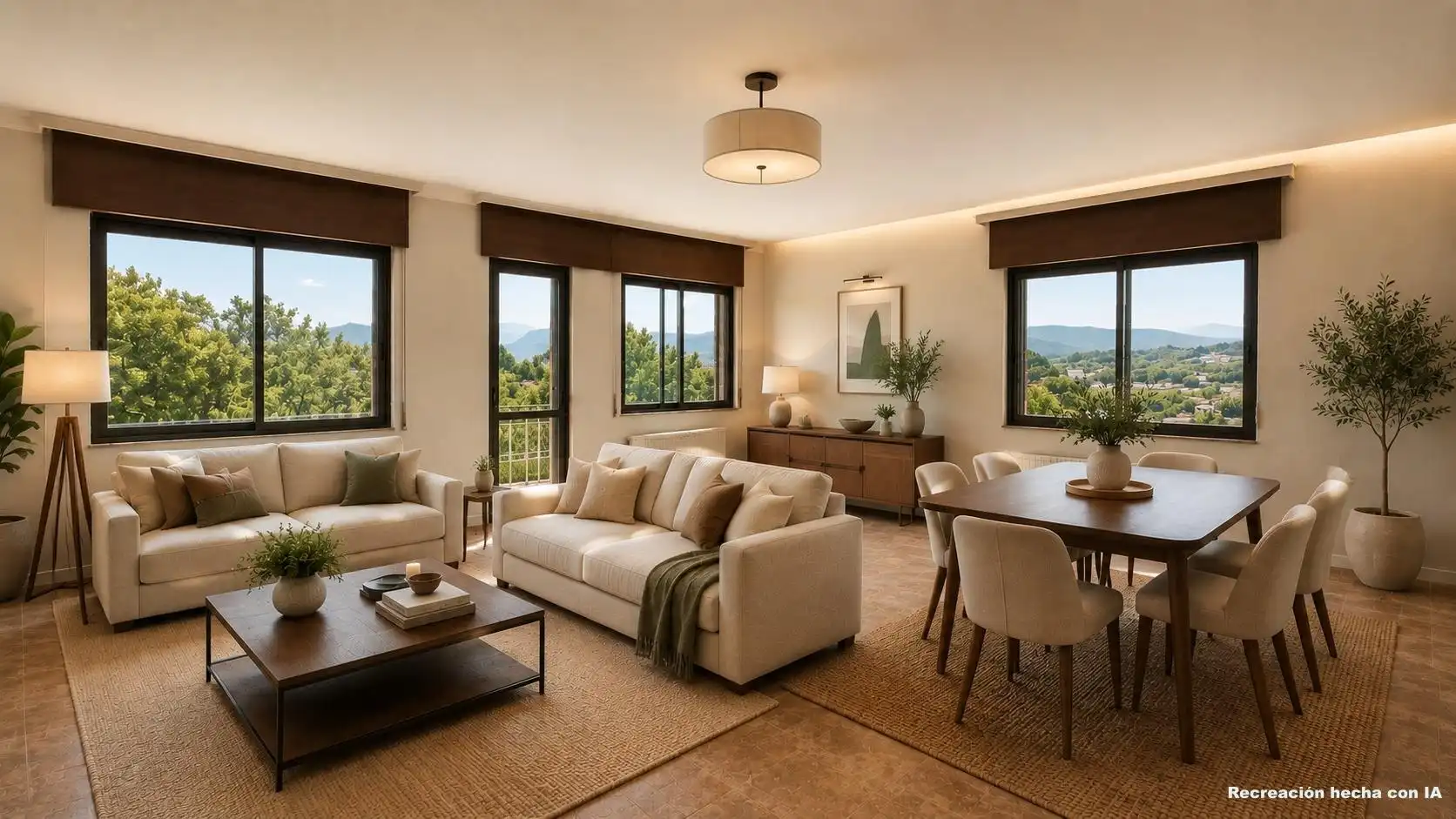 Sala de estar de Casa o chalet en venta en A Lama   con Calefacción, Trastero y Balcón