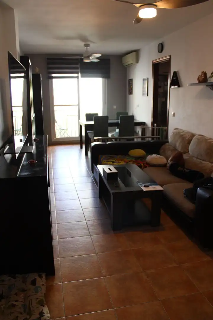 Sala de estar de Apartamento en venta en Mijas con Balcón