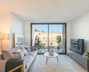 Sala d'estar de Apartament en venda en  Barcelona Capital amb Aire condicionat, Terrassa i Piscina