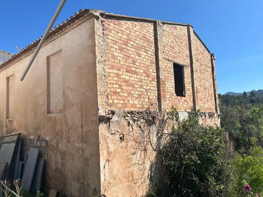 Vista exterior de Casa o xalet en venda en Algimia de Almonacid