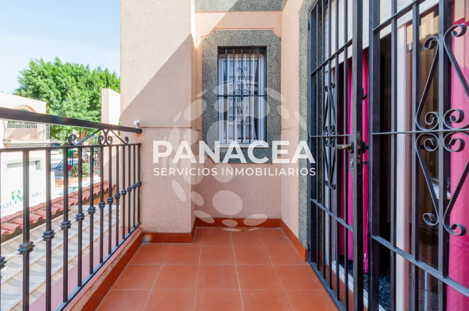 Terraza de Casa adosada en venta en Vícar con Jardín privado, Terraza y Amueblado