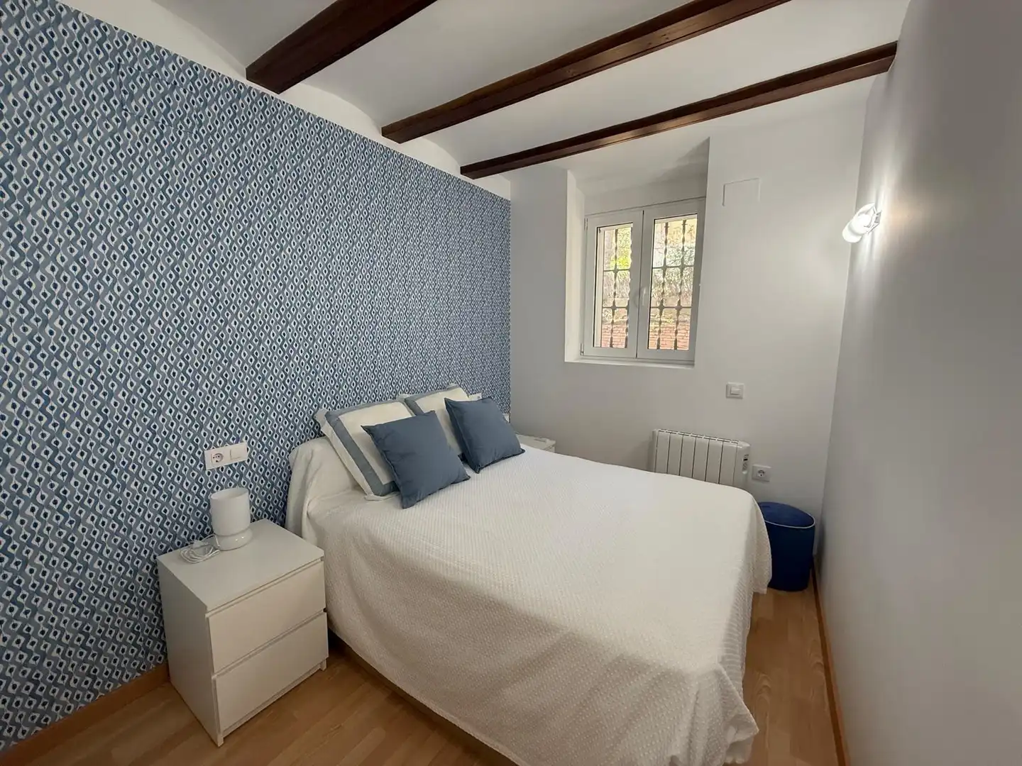 Schlafzimmer von Haus oder Chalet zum Verkauf in Náquera mit Klimaanlage, Heizung und Privatgarten