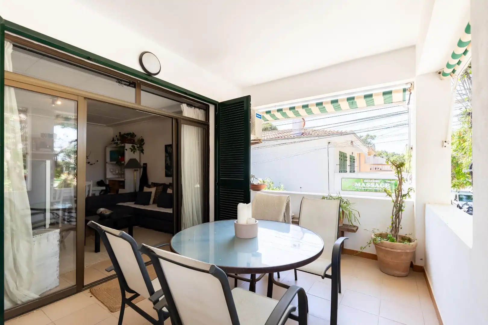 Terrassa de Apartament en venda en Calvià amb Aire condicionat, Calefacció i Jardí privat