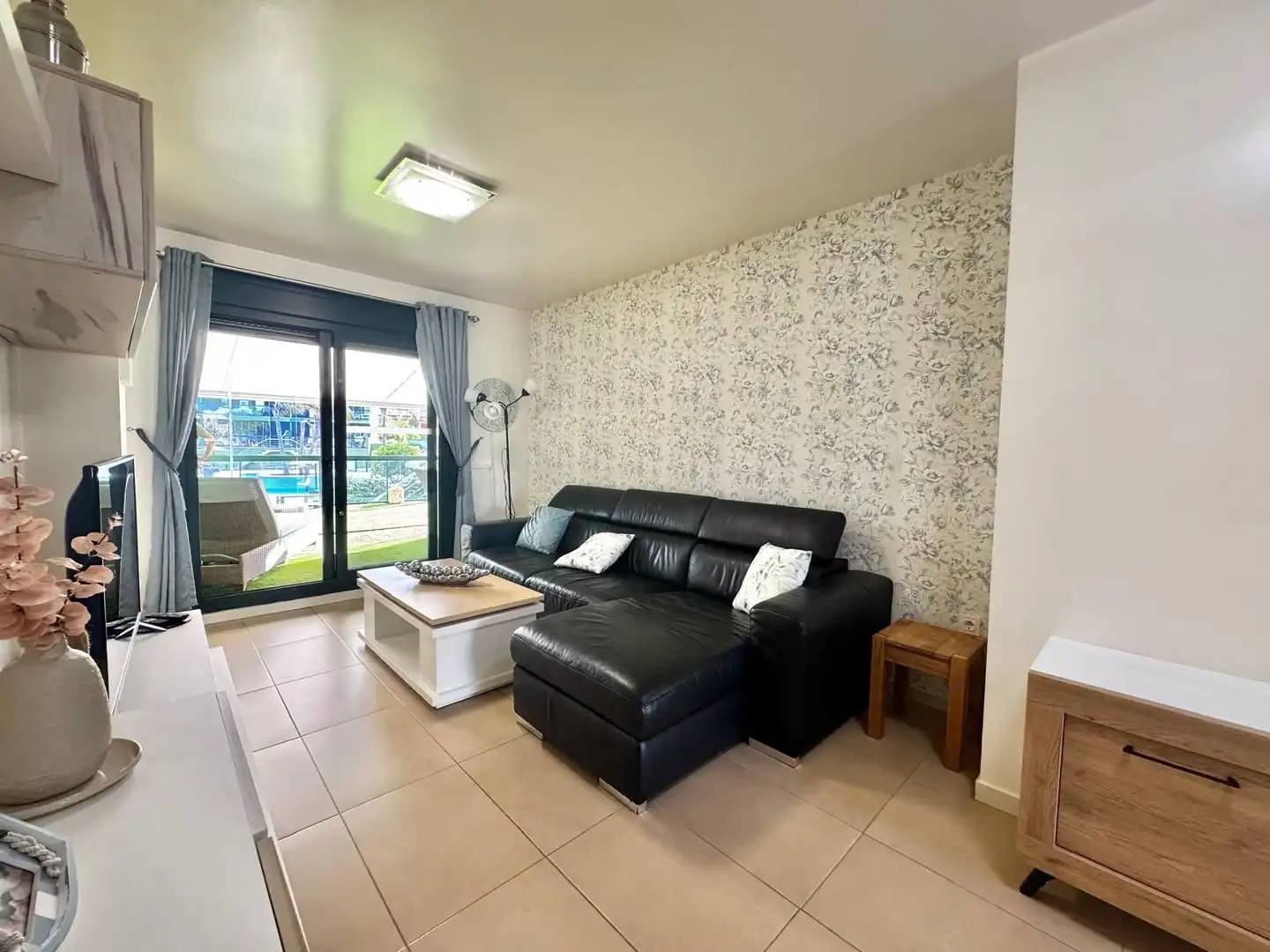 Sala de estar de Casa o chalet de alquiler en Pilar de la Horadada con Aire acondicionado, Calefacción y Terraza