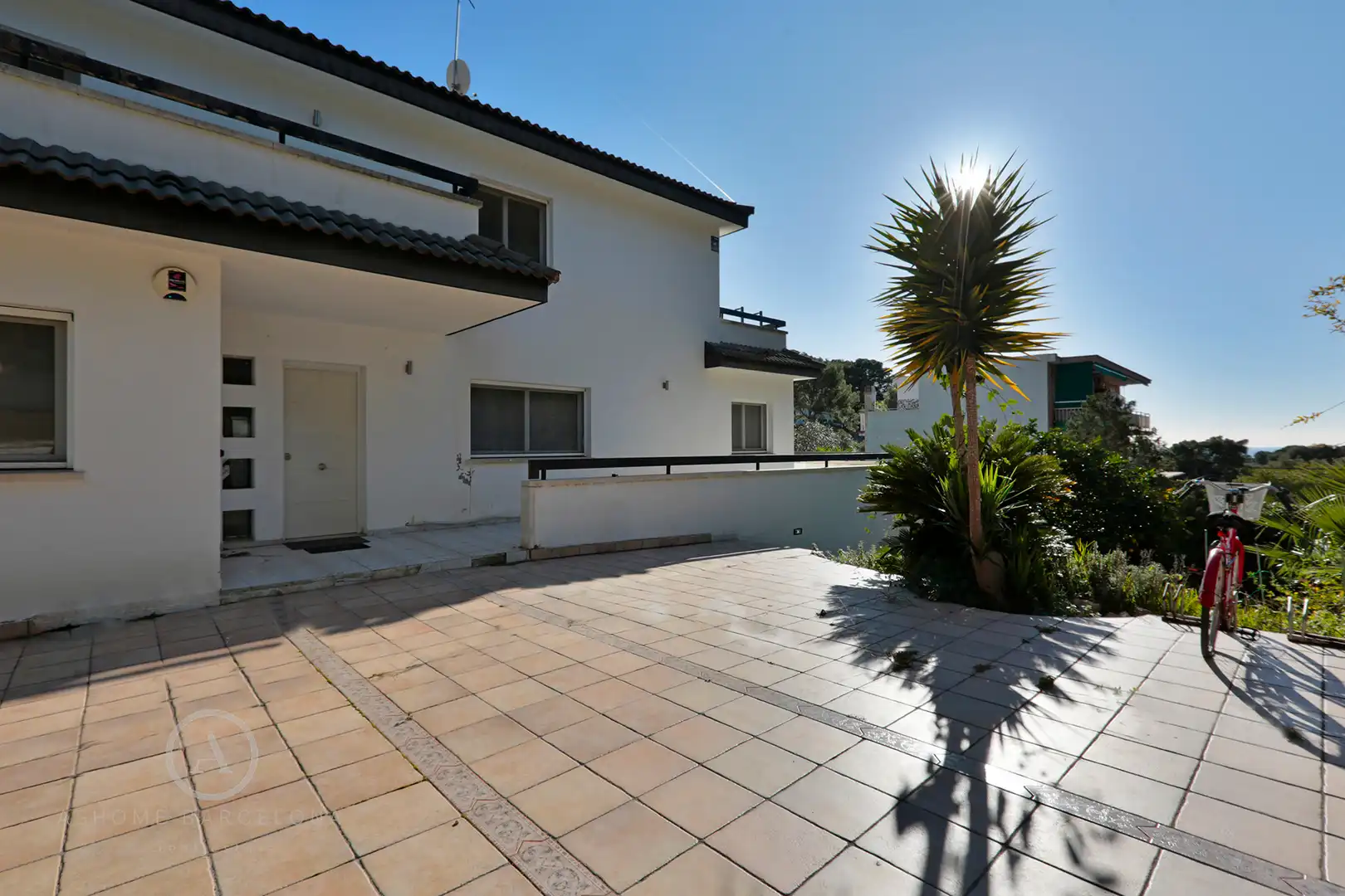 Vista exterior de Casa o chalet en venta en Castelldefels con Aire acondicionado, Jardín privado y Terraza