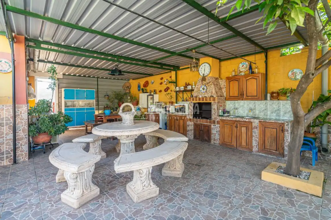 Terraza de Finca rústica en venta en Linares con Aire acondicionado, Jardín privado y Terraza