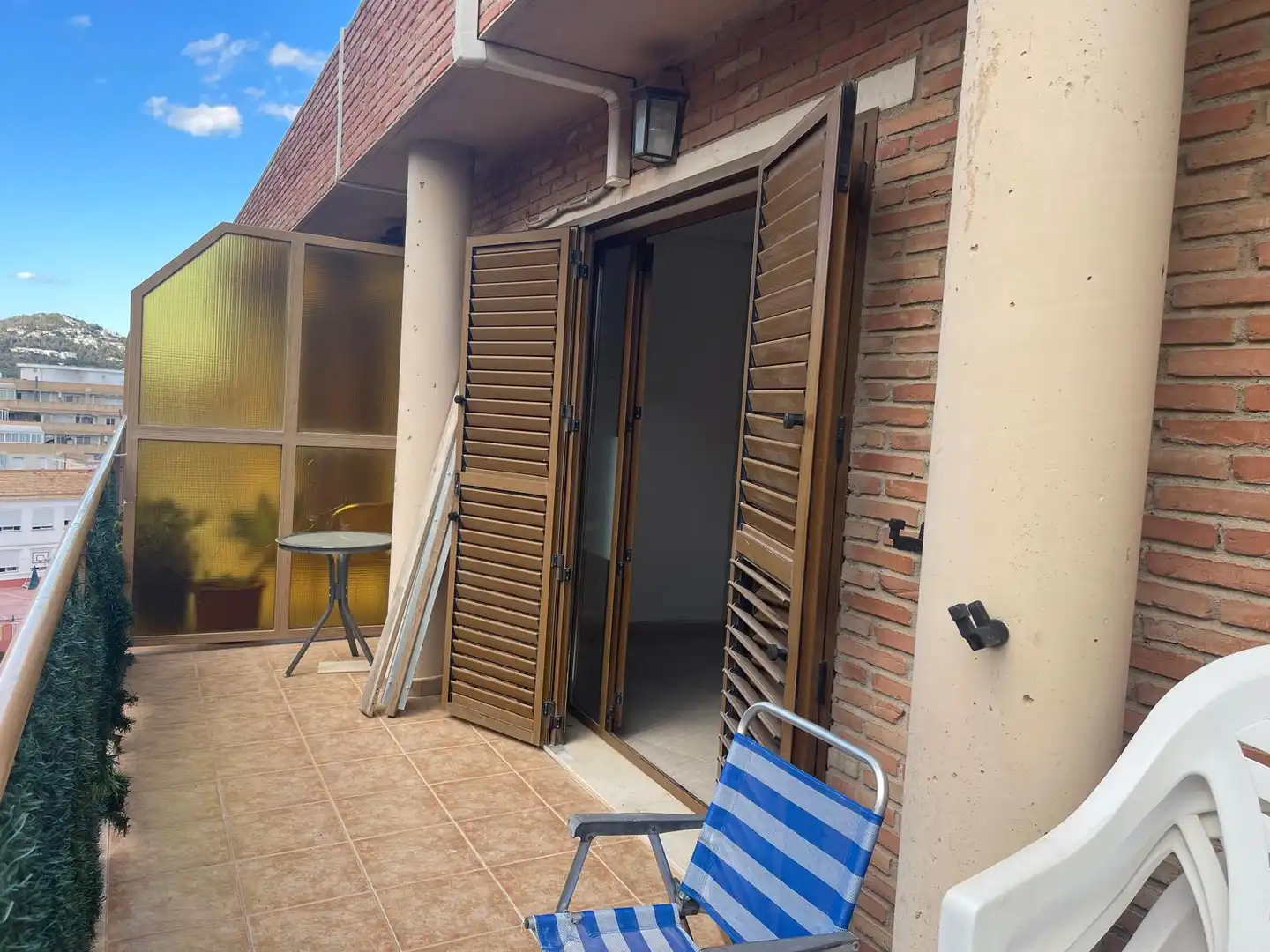 Balcony of Attic for sale in Calpe / Calp  with Air Conditioner, Heating and Terrace