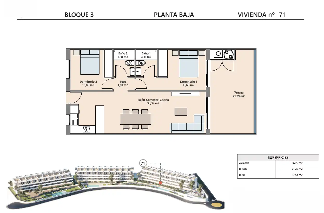 Ground floor with pool for sale in Balcón de Finestrat - Terra Marina, imagen 16