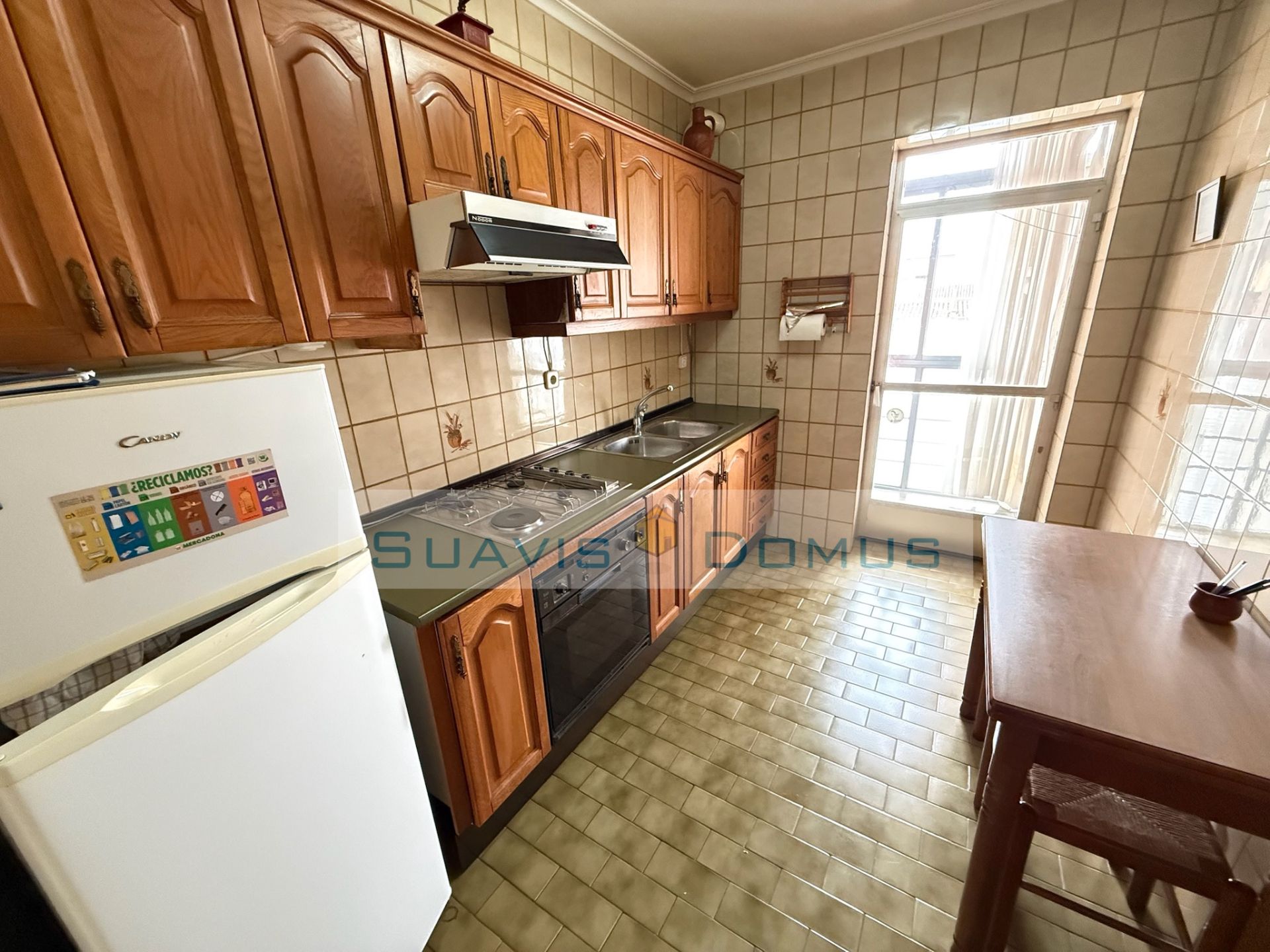 Kitchen of Flat for sale in Zamora Capital   with Heating, Oven and Washing machine