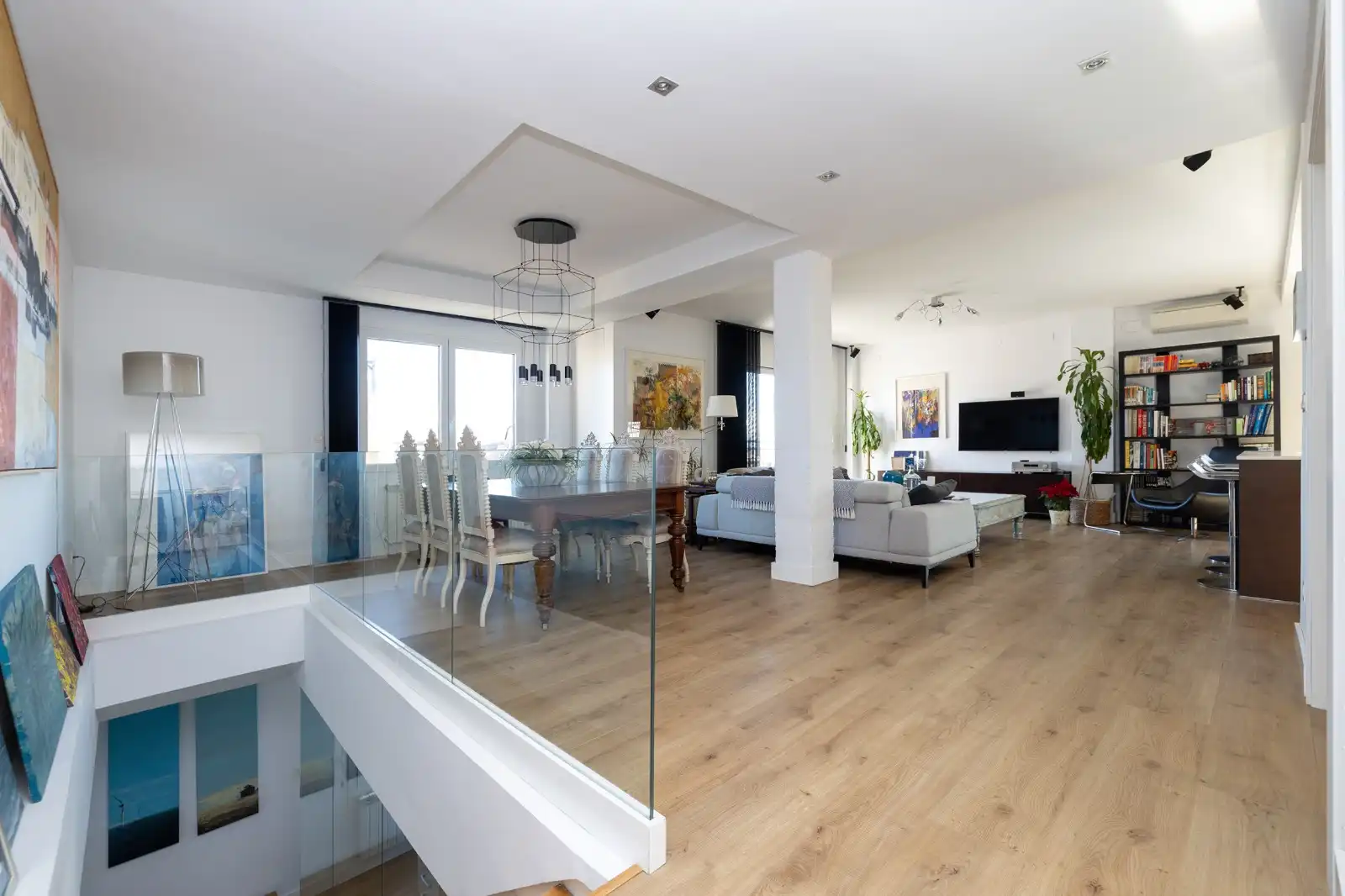 Sala de estar de Ático en venta en Granada con Aire acondicionado, Calefacción y Terraza