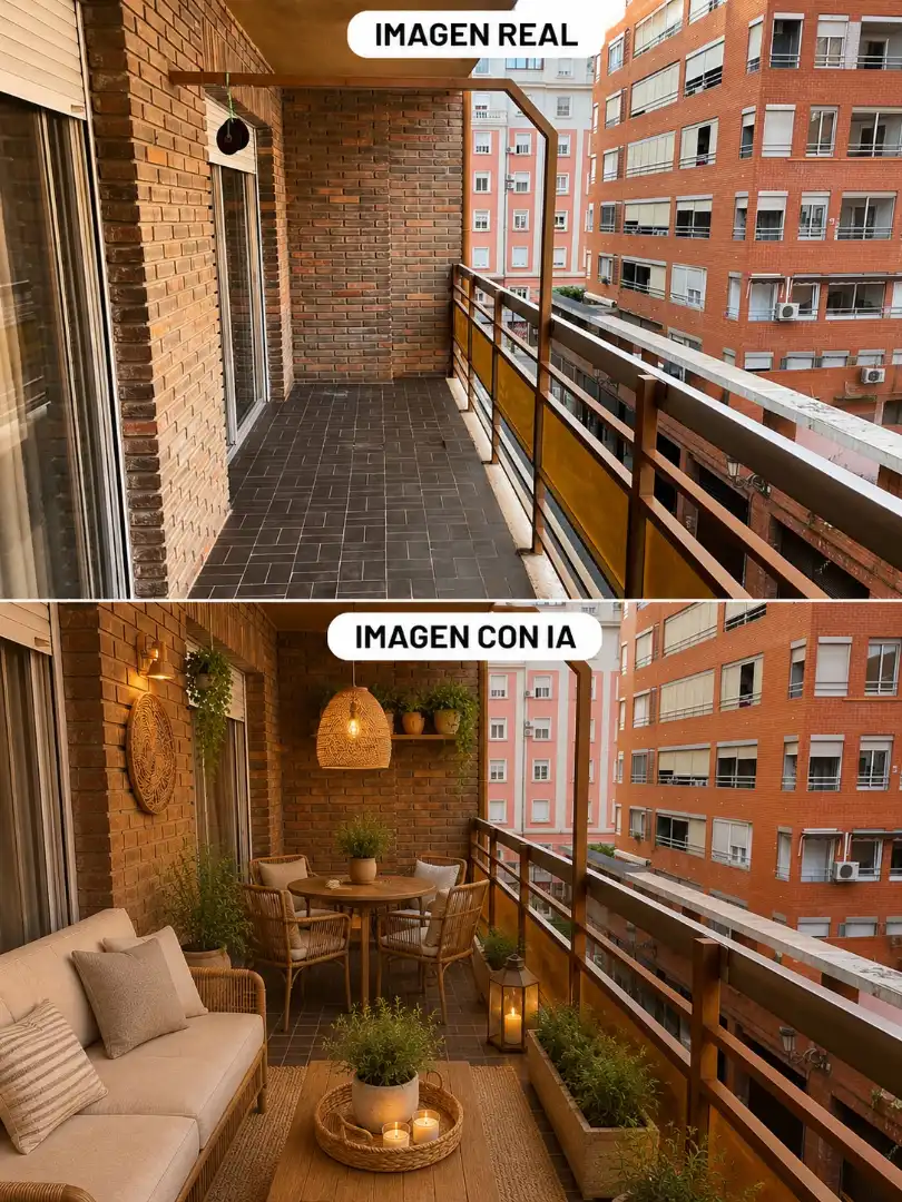 Terraza de Piso en venta en Valencia con Calefacción, Amueblado y Horno