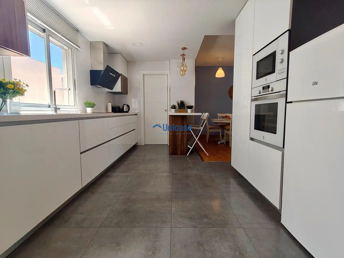 Kitchen of Flat for sale in Málaga  with Air Conditioner, Storage room and Furnished