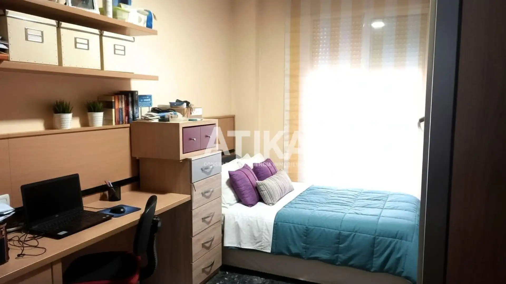 Bedroom of Flat for sale in Ontinyent  with Air Conditioner, Heating and Storage room