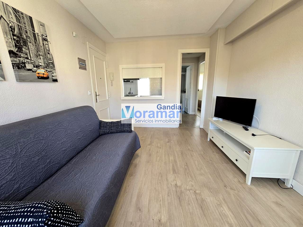 Bedroom of Apartment for sale in Gandia  with Terrace, Furnished and Community pool