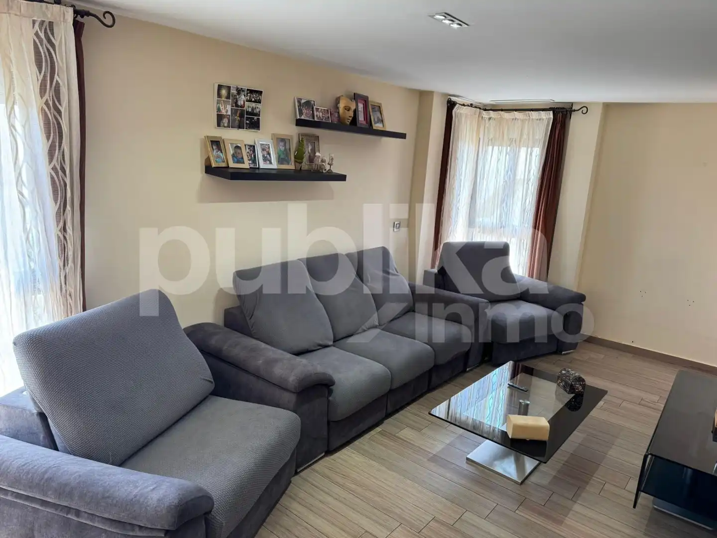 Sala d'estar de Àtic en venda en Santa Pola amb Aire condicionat, Calefacció i Terrassa