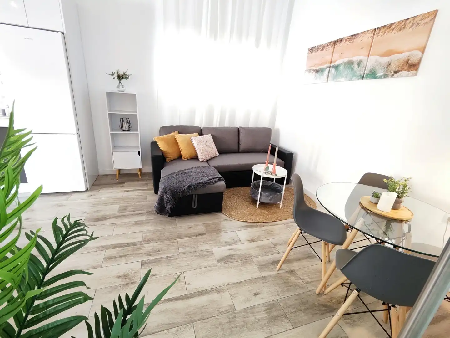 Wohnzimmer von Geschaftsraum zum Verkauf in Málaga mit Klimaanlage, Heizung und Möbliert