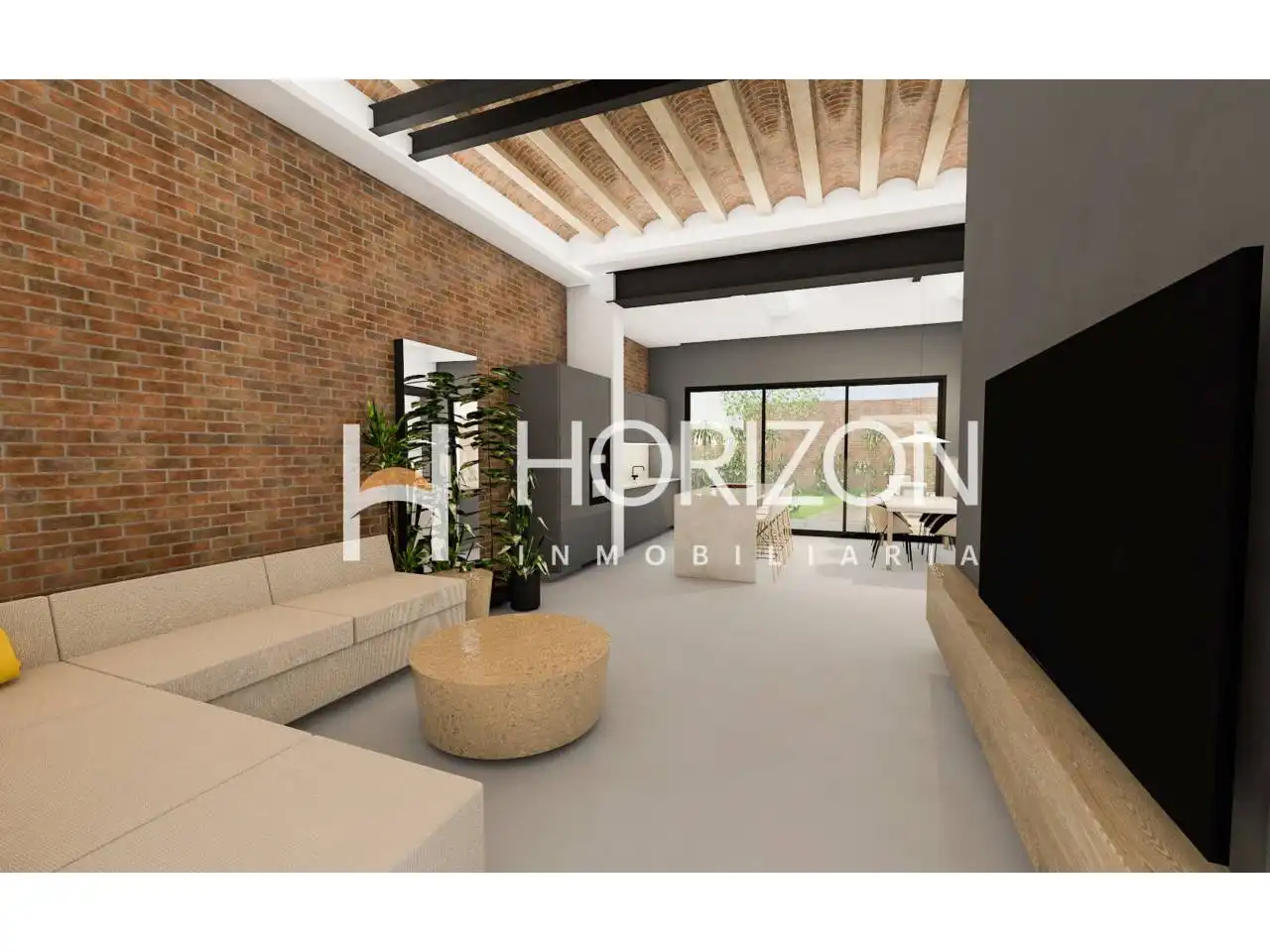 Sala d'estar de Dúplex en venda en Barcelona amb Aire condicionat, Calefacció i Terrassa