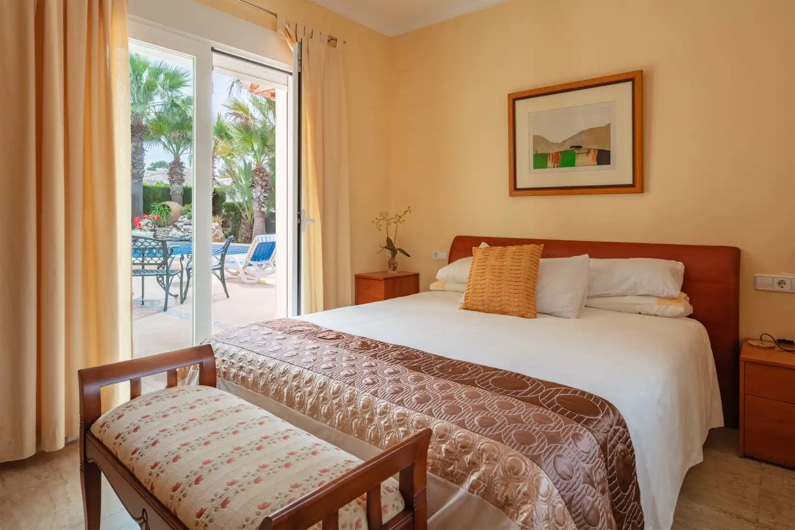 Bedroom of Houses for sale in Jávea / Xàbia  with Air Conditioner, Private garden and Terrace