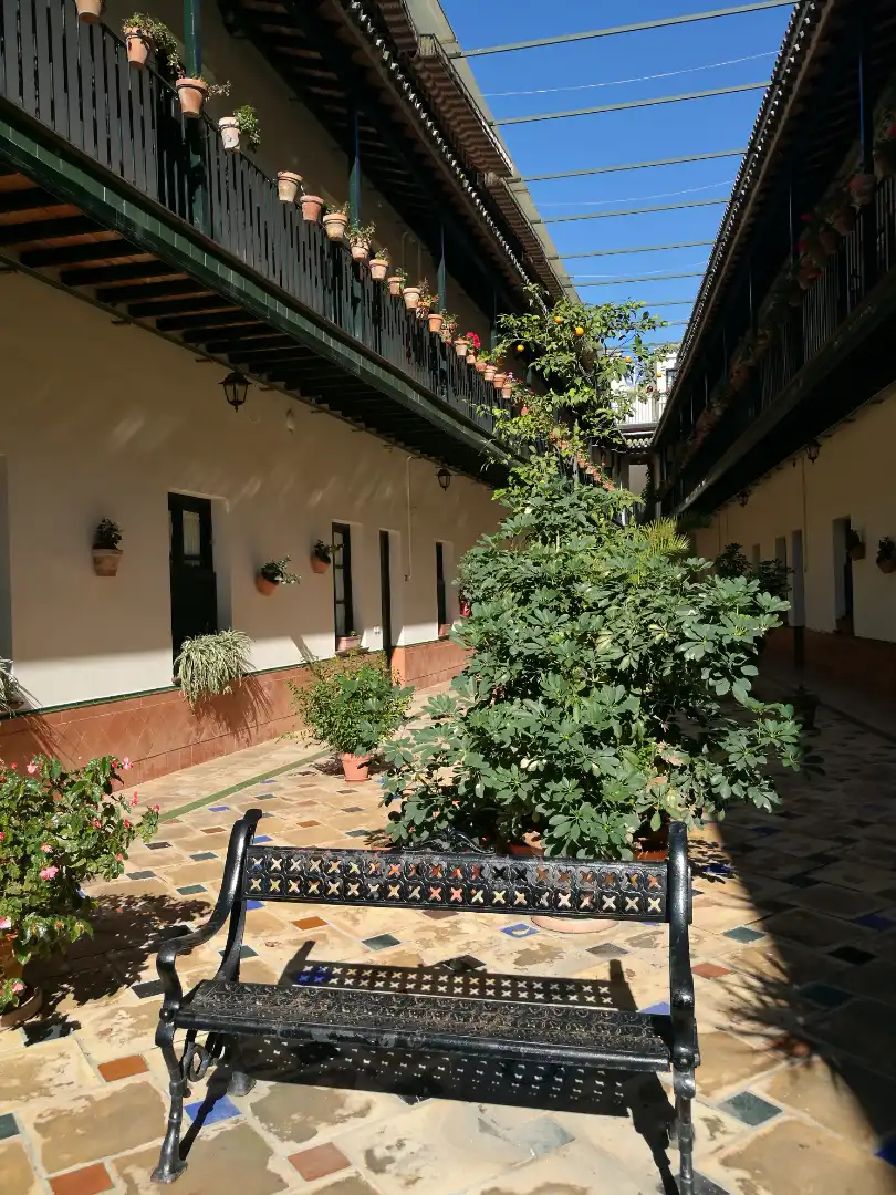 Terrassa de Apartament de lloguer en Sevilla amb Aire condicionat, Moblat i Rentadora
