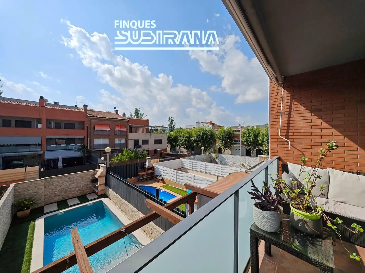 Vista exterior de Casa o chalet en venta en Vilanova del Camí con Aire acondicionado, Calefacción y Jardín privado