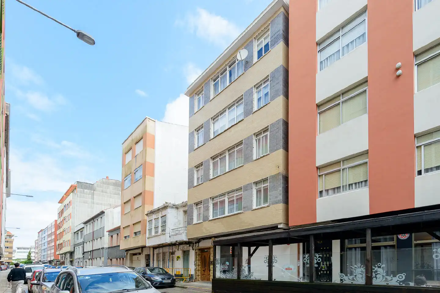 Vista exterior de Pis en venda en Ferrol