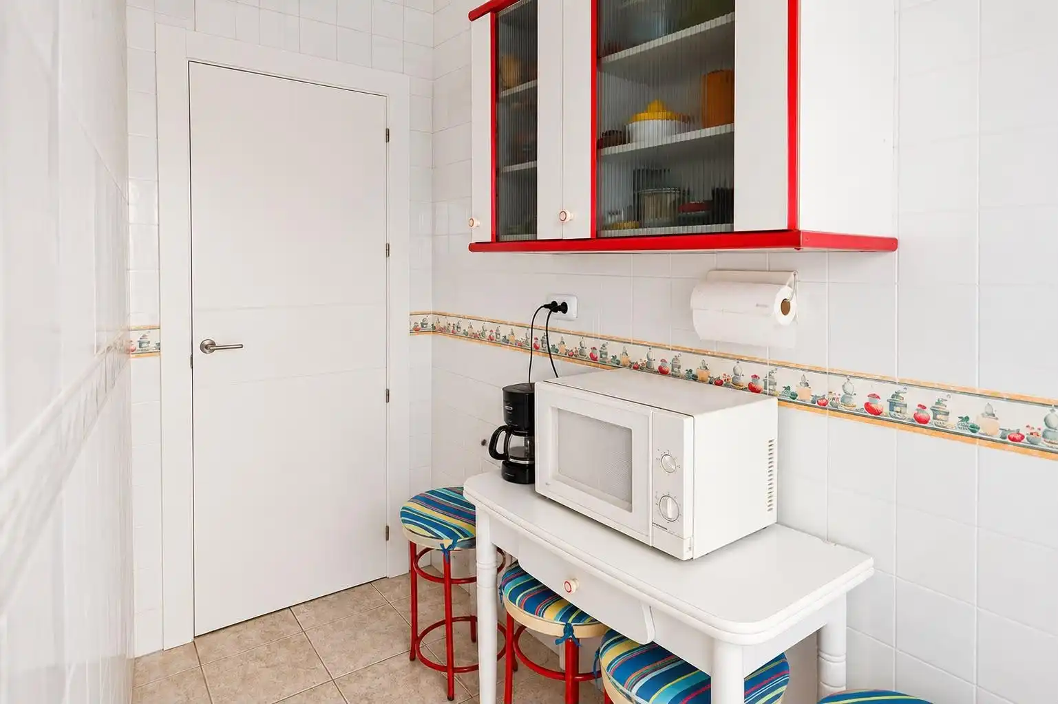 Kitchen of Apartments for rent in San Pedro del Pinatar  with Air Conditioner, Furnished and Washing machine