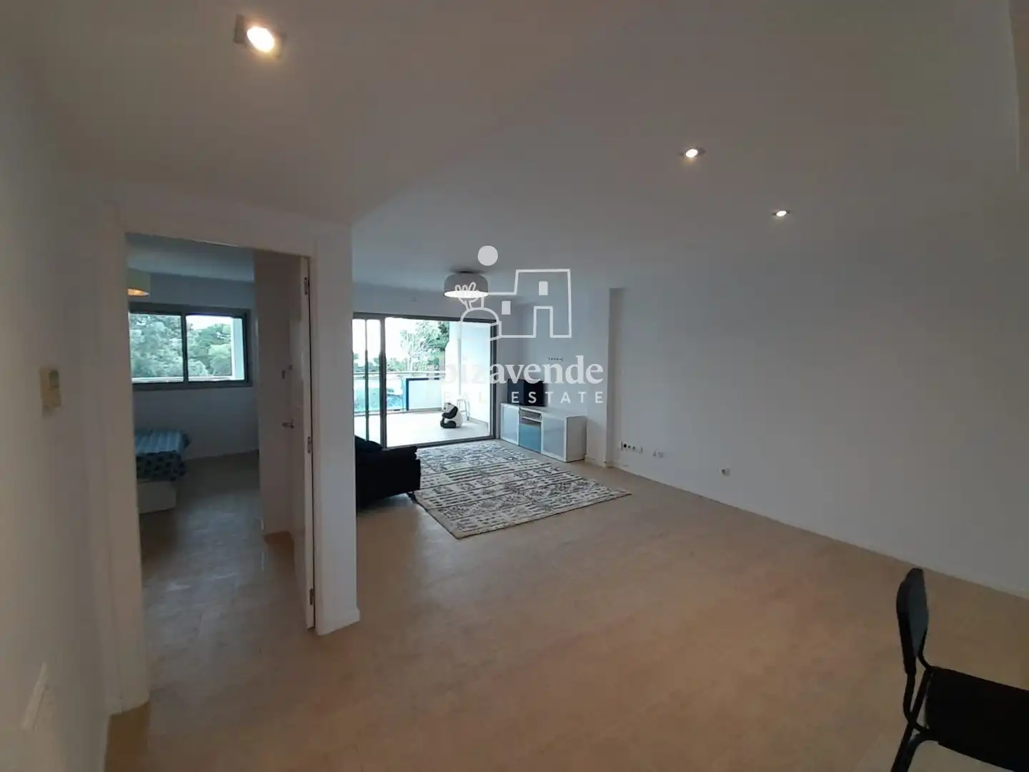 Sala d'estar de Pis en venda en Santa Eulària des Riu amb Aire condicionat, Calefacció i Terrassa