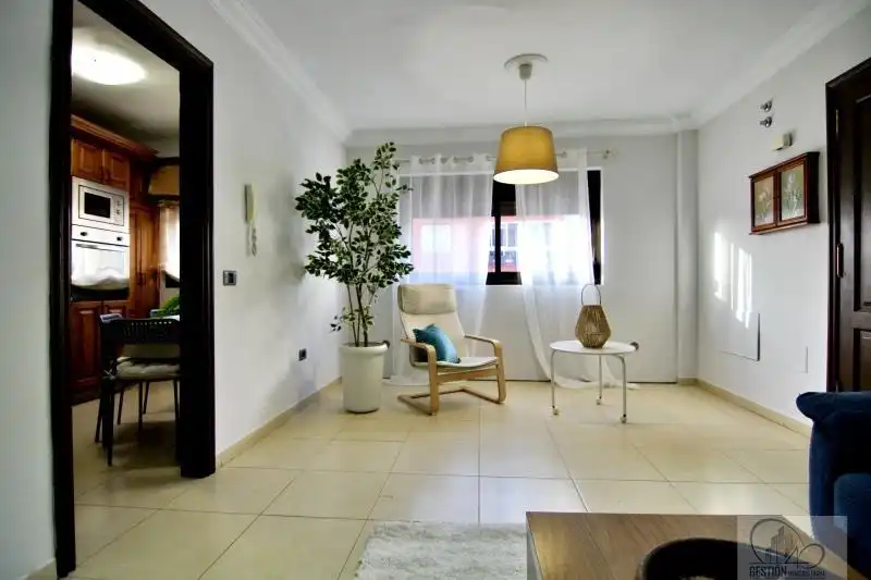 Living room of Flat for sale in San Cristóbal de la Laguna  with Terrace, Storage room and Furnished