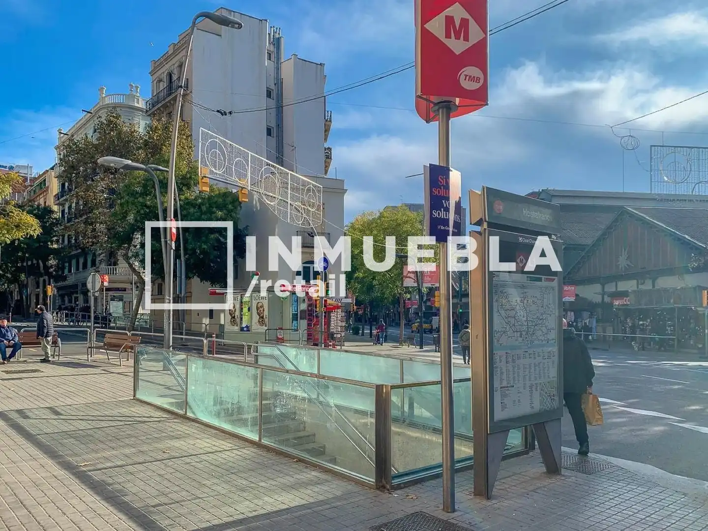 Außenansicht von Büro zum Verkauf in Barcelona mit Klimaanlage und Heizung