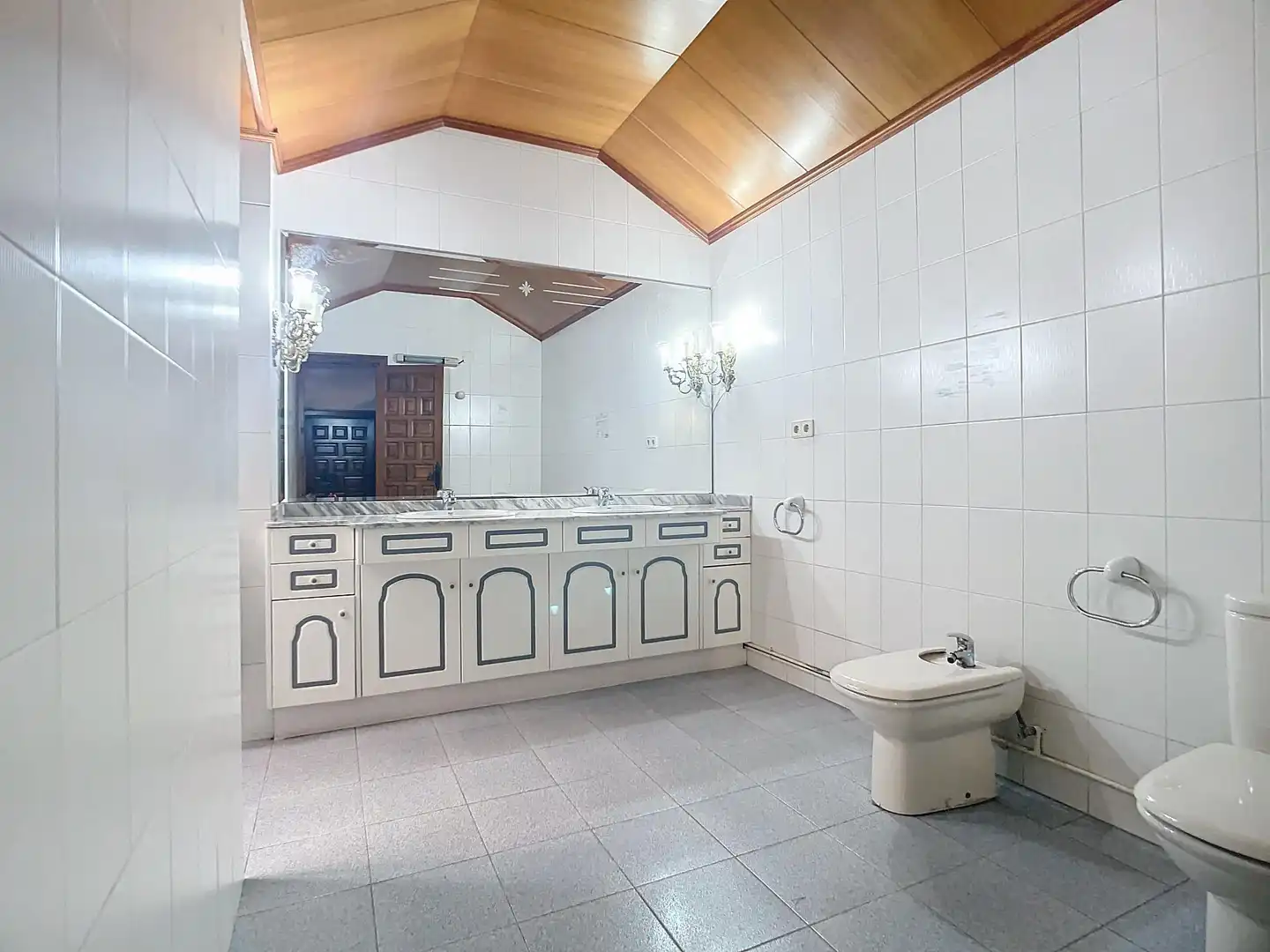 Baño de Finca rústica en venta en Tibi con Jardín privado, Terraza y Trastero