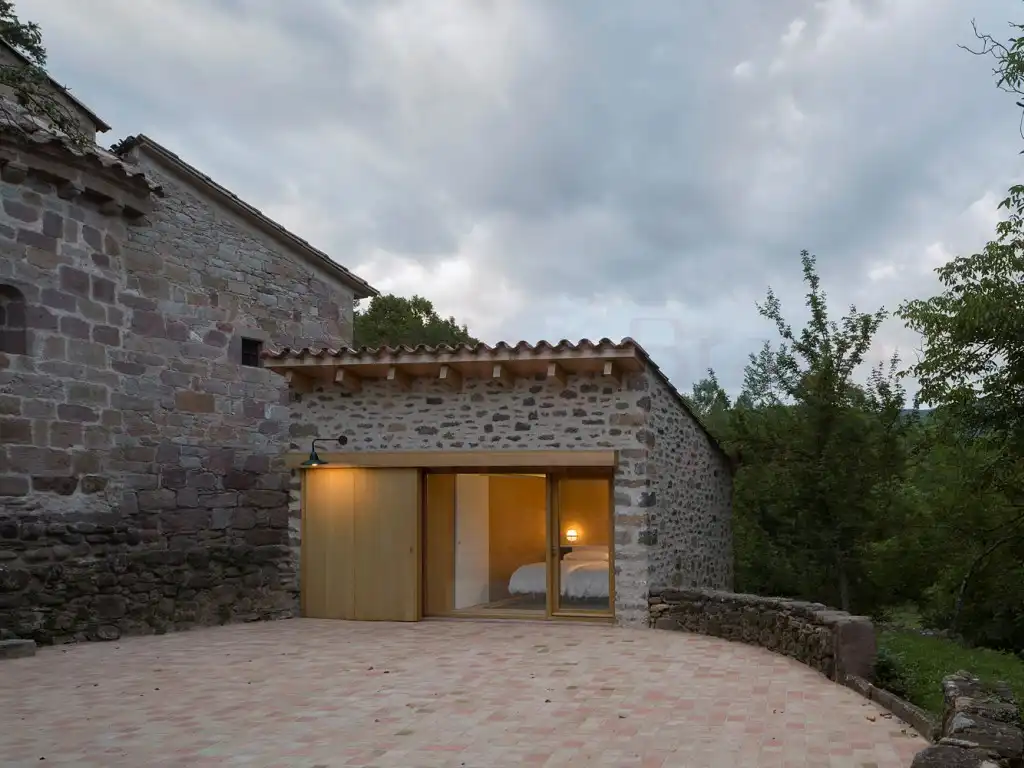 Vista exterior de Casa o xalet de lloguer en La Vall de Bianya