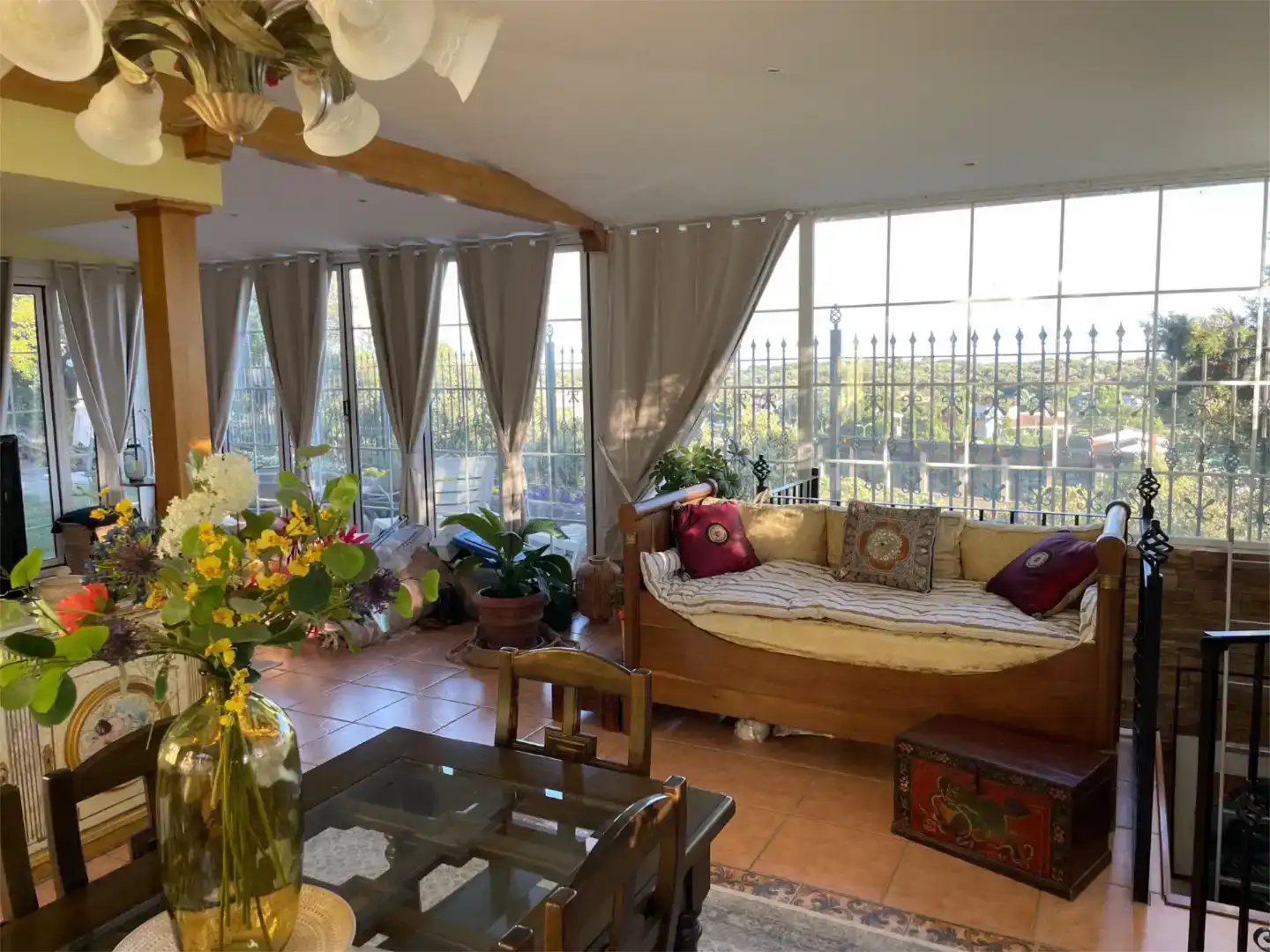 Sala d'estar de Casa o xalet en venda en Venturada amb Aire condicionat